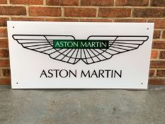 Aston Martin Showroom Perspex Sign