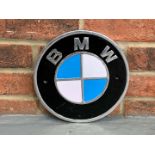 Cast Aluminium BMW Emblem Sign