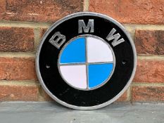 Cast Aluminium BMW Emblem Sign