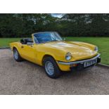 1980 TRIUMPH SPITFIRE 1500