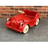 Vintage Plastic Childs Pedal Car