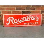 Enamel Rowntree's Pastilles Sign