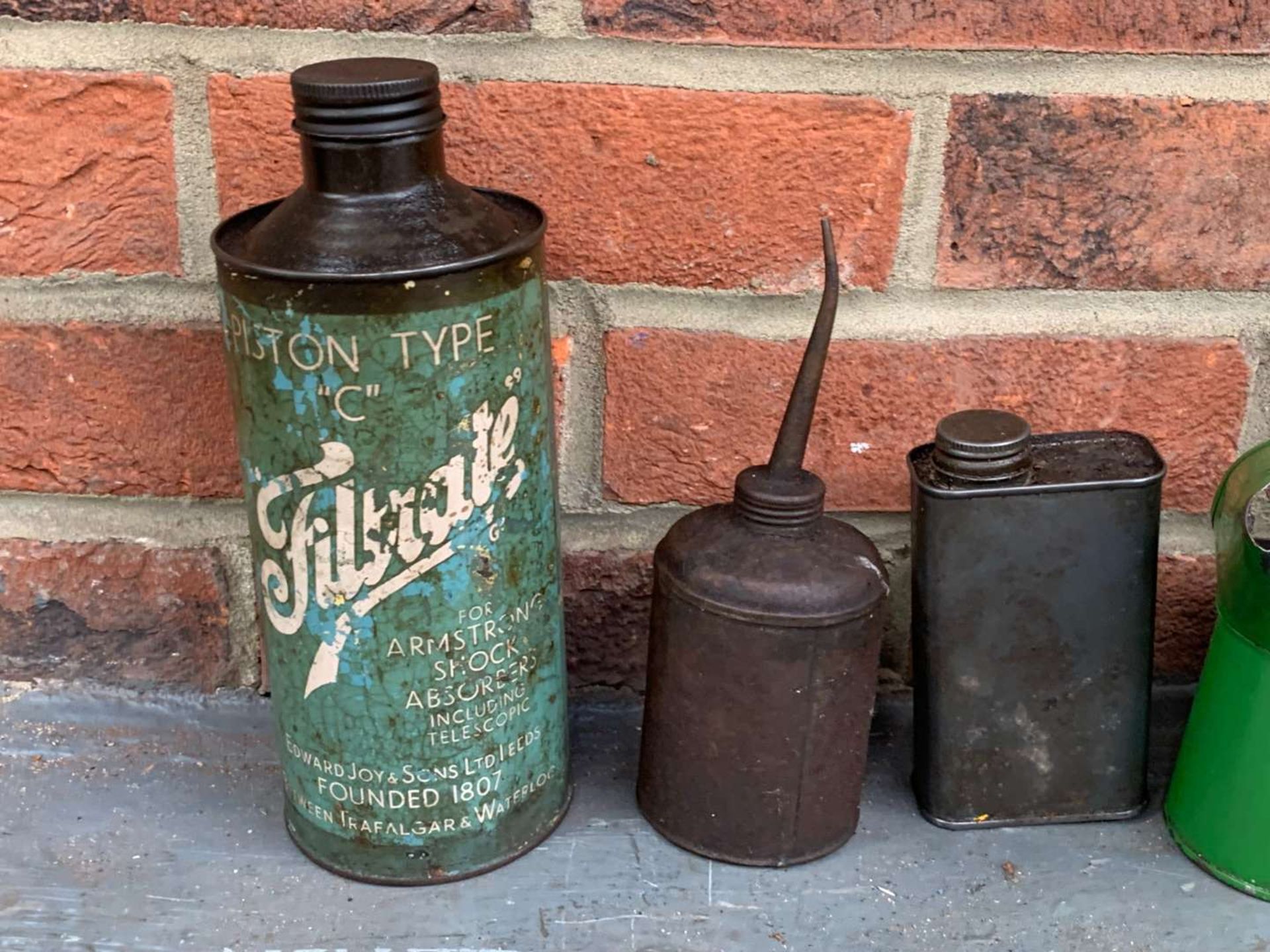 Early Filtrate and Girling Oil Cans Etc - Image 2 of 3