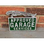 Cast Aluminium Jaguar Approved Garage Service Sign