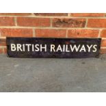 Enamel British Railways Sign