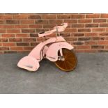 Childs Tin PLate Pink Trike