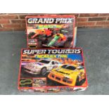 Two Boxed Scalextric Prix & Super Tourers Sets