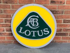 Metal Lotus Dealership Display Sign