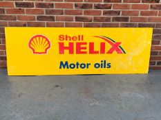 Plastic Shell Helix Motor Oils Sign&nbsp;