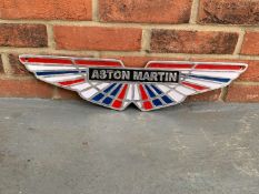 Cast Aluminium Aston Martin Emblem Sign