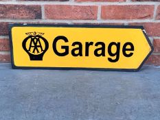 Metal Made AA Garage Sign