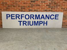 Large Performance Triumph Sign&nbsp;