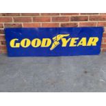 Aluminium Goodyear Tyres Sign