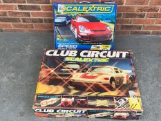 Two Boxed Scalextric Speed Stars and Club Circuit Sets