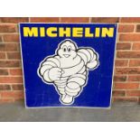 Aluminiuum Michelin Running Man Sign