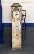 1930's Avery Hardoll Clock Face Petrol Pump&nbsp;