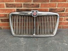 Chrome MG Front Grille