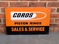 Aluminium Cords Piston Rings Sale and Service Sign