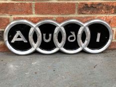 Cast Aluminium Audi Sign&nbsp;