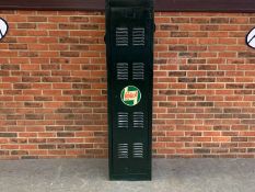 Metal Castrol Liveried Locker