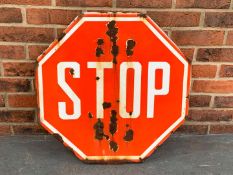 Enamel Stop Sign