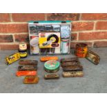 Box Vintage Tyre Repair Tins Etc