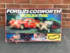 Boxed Scalextric Ford RS Cosworth Set