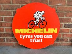 Michelin Cycles “Tyres You Can Trust” Sign on Board