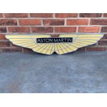 Cast Aluminium Aston Martin Emblem Sign&nbsp;