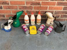Box Oil Bottles,Pourers and Lubricant Tins