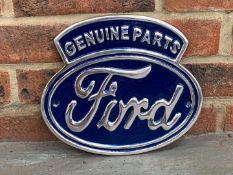 Genuine Ford Parts Aluminium Sign