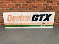 Castrol GTX Aluminium Sign