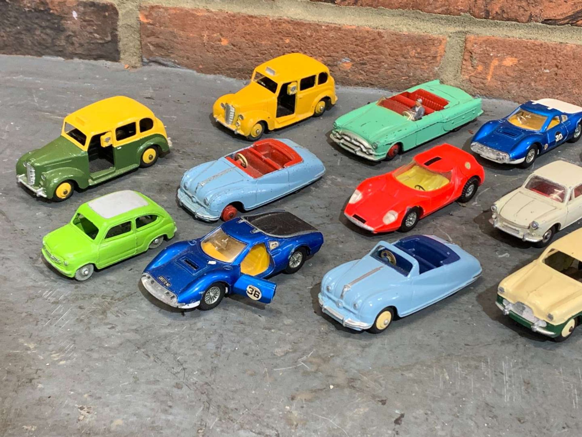 Quantity of Dinky Play Worn Model Cars - Image 2 of 4