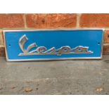Vespa Cast Aluminium Sign