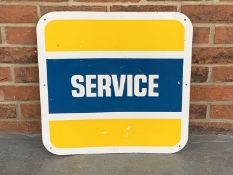 Duckhams Service Aluminium Sign