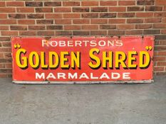 Robertsons “Golden Shred” Marmalade Enamel Sign