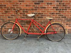 Vintage Tandem Bicycle