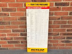 Dunlop Tin Tyre Pressure Chart