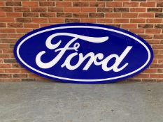 Large Perspex Ford Dealership Emblem