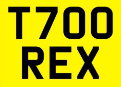 &nbsp; T700 REX Registration Number&nbsp;