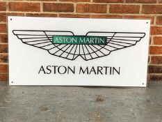 Aston Martin Perspex Sign