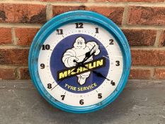 Modern Metal Michelin Wall Clock