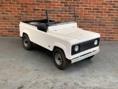 Rebel Replicas Fibreglass Child's Battery Land Rover