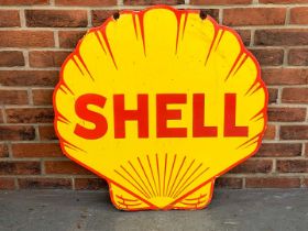 Shell Enamel Sign