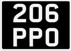 &nbsp; 206 PPO Registration Number&nbsp;