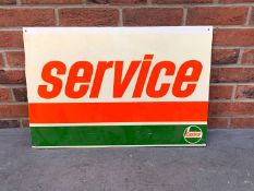 Castrol Service Aluminium Sign