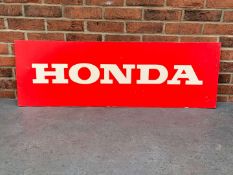 Honda Aluminium Sign
