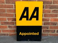 AA Appointed Aluminium Sign
