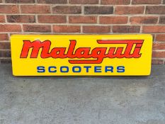 Malaguti Illuminated Dealership Sign