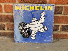 Small Aluminium Michelin Running Man Sign